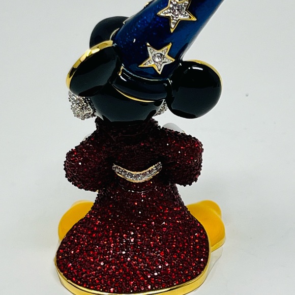 Disney Arribas Brothers Limited Edition Sorcerer Mickey Mouse Swarovski Figurine - Picture 6 of 14